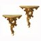French Wall Consoles Tables, Paris, 1950s, Set of 2, Image 1