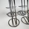 Tubular and Leather Bar Stools, 1970s, Set of 6 10