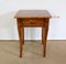Small Louis XV Style Sofa End Table in Solid Cherry, Late 19th Century 17