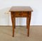 Small Louis XV Style Sofa End Table in Solid Cherry, Late 19th Century 18
