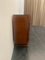 Art Deco Bar Cabinet in Rosewood and Parchment with Top in Black Glass, Image 7
