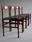 Mid-Century Modern Rosewood Dining Chairs, Set of 4, Image 11