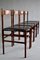 Mid-Century Modern Rosewood Dining Chairs, Set of 4 3