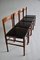 Mid-Century Modern Rosewood Dining Chairs, Set of 4, Image 4