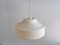 White Pendant Lamp from Rotaflex, 1960s 1