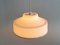 Lampe à Suspension Blanche de Rotaflex, 1960s 2