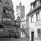 Scène de Rue Darmstadt View to Stadtkirche Church, Allemagne, 1938, Imprimé en 2021 1