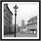 Street scene Darmstadt View to Stadtkirche Church, Germania, 1938, Printed 2021, Immagine 4
