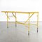 Table Industrielle Jaune, France, 1960s 3