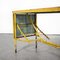 Table Industrielle Jaune, France, 1960s 12