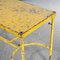 French Army Industrial Yellow Table, 1960s 2