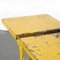 French Army Industrial Yellow Table, 1960s, Image 8