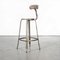 French Nicolle Industrial Chair, 1950s 1