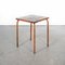 Model 836.5 French Metal Garden Table in Red, 1950s, Image 1