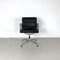 Chaise Group Soft Pad en Cuir Noir par Herman Miller pour Vitra 2