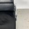 Chaise Group Soft Pad en Cuir Noir par Herman Miller pour Vitra 5