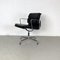 Black Leather Soft Pad Group Chair by Herman Miller for Vitra 3