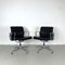 Black Leather Soft Pad Group Chair by Herman Miller for Vitra 9