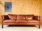Vintage Danish 3 Person Sofa in Cognac Leather from Stouby, 1960s 8