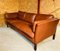 Vintage Danish 3 Person Sofa in Cognac Leather from Stouby, 1960s 10