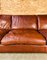 Dänisches Vintage 3-Sitzer Sofa aus cognacfarbenem Leder von Stouby, 1960er 4