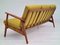 Wool & Teak Wood 3-Seater Sofa, 1960s, Denmark 14
