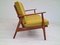 Wool & Teak Wood 3-Seater Sofa, 1960s, Denmark 12