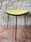 Mid-Century Yellow and Black Side Table on Tripod Legs, 1960s, Image 1