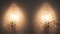 Art Deco Style Murano Glass Leaf Sconces, Italy, 1950s, Set of 2 2