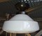 Lámpara de techo Phililite de vidrio y cobre de Philips, años 30, Imagen 1