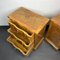 Vintage Nachttische aus Holz, Italien, 1950er, 2er Set 8