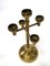 Brass Candleholder by Metalsmith Fordos, 1970s, Image 6