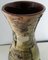 Vase Style Fat Lava Vintage en Céramique Jaune avec Décoration Gris-Noir de Carstens Tönnieshof, 1960s 2