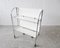 Folding Dinett Serving Trolley in White, 1970s 13