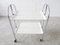 Folding Dinett Serving Trolley in White, 1970s 5