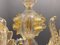 Italienischer Kronleuchter aus Muranoglas in Gold von La Murrina 11