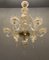 Lámpara de araña italiana de cristal de Murano dorado de La Murrina, Imagen 5