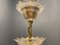 Lámpara de araña italiana de cristal de Murano dorado de La Murrina, Imagen 8