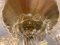 Italienischer Kronleuchter aus Muranoglas in Gold von La Murrina 16