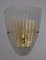 Mid-Century Modern Murano Glass Sconce from Barovier & Toso, Italy, 1960s 9