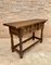 Late 19th Century Catalan Spanish Hand Carved Walnut Console Table, Image 3