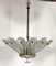 Italian Art Deco Murano Glass Chandelier from Venini, 1940s 1