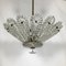 Italian Art Deco Murano Glass Chandelier from Venini, 1940s 8