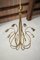Lámpara de araña Octopus austriaca Mid-Century de JT Kalmar, años 50, Imagen 4