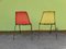 Zweifarbige Vintage Stühle, 2er Set 3