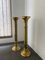 Brass Column Vases, 1970s, Set of 2, Image 1