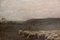 Grande Peinture de moutons au pâturage par A. Charpin, 1906 12