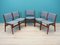 Rosewood Chairs from Henning Kjaernulf, Denmark, 1970s, Set of 5 1