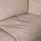 Cream Leather Sofa from Luxform 3