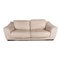 Cream Leather Sofa from Luxform 1